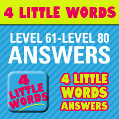 4 Little Words Answers - Level 61 - Level 80